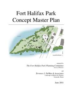 Fort Halifax Park Concept Master Plan