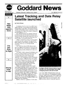 Tracking and Data Relay Satellite / Goddard Space Flight Center / STS-70 / Gregory J. Harbaugh / NASA / TDRS-4 / Space Shuttle / STS-54 / TDRS-6 / Spaceflight / Manned spacecraft / Space Shuttle program