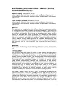 Teachers’ views about Computer Science Curricula at Secondary Level of Education: Present and the Future