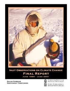 Inuit Observations on Climate Change: Final Report[removed])