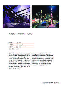 RAILWAY SQUARE, SYDNEY  CLIENT