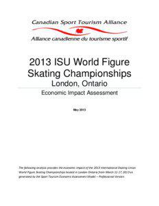 2013 ISU World Figure Skating Championships London, Ontario