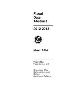 Fiscal Data Abstract —————— [removed]