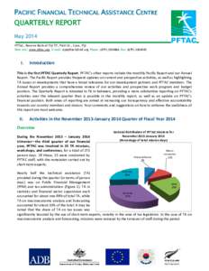 Microsoft Word - PFTAC_Quarterly Report_FY2014Q3_v1.docx