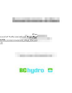 Financial Information Act Return  Financial Statements Year Ended March 31, [removed]Published in accordance with the Financial Information Act,