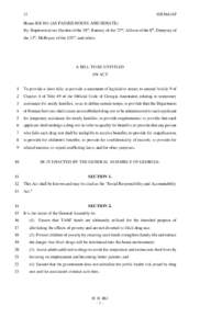 12  HB 861/AP House Bill 861 (AS PASSED HOUSE AND SENATE) By: Representatives Harden of the 28th, Ramsey of the 72nd, Allison of the 8th, Dempsey of