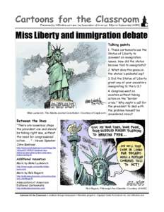 French architecture / Statue of Liberty / Association of American Editorial Cartoonists / John Boehner / Mike Luckovich / Cartoonist / United States House of Representatives / New York / Port of New York and New Jersey