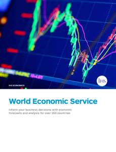 Wharton Econometric Forecasting Associates / Economic data / Gross domestic product / Knowledge / IHS Inc. / Nariman Behravesh / Economics / Global Insight / Statistics