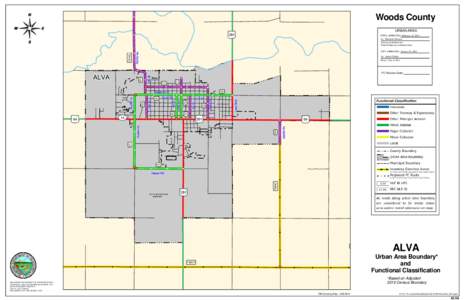 Woods County URBAN AREA 281  FHWA APPROVED: February 22, 2013