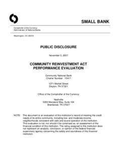 Tennessee / Soddy-Daisy /  Tennessee / Chattanooga /  Tennessee / Hamilton County /  Tennessee / Community Reinvestment Act / Loan / Chattanooga metropolitan area / Geography of the United States / Geography of Georgia