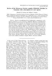 PROCEEDINGS OF THE BIOLOGICAL SOCIETY OF WASHINGTON 118(3):619–[removed].