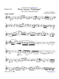 Sheet Music from www.mfiles.co.uk  Piano Sonata 