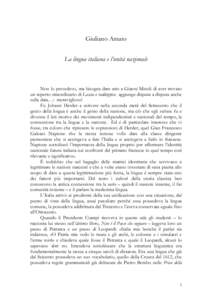 Signor presidente, signora autorità, amici, non lo prevedevo ma bisogna dare atto a Gianni Minoli di aver trovato un reperto straordinario di “lascia o raddoppia”, aggiunge disputa a disputa anche sulla data meravig