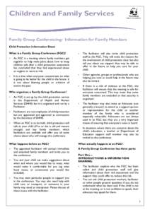 Children and Family Services