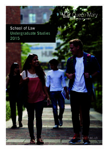 242_14 UG Law Brochure 2015 v6_Layout:35 Page 1  School of Law Undergraduate Studies 2015
