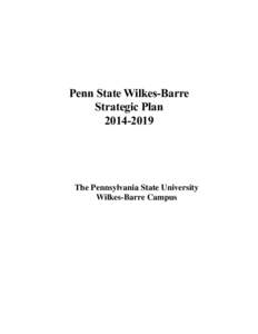 Penn State Wilkes-Barre Strategic Plan