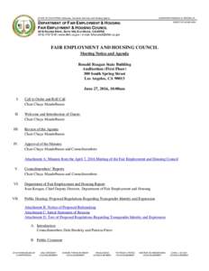 STATE OF CALIFORNIA | Business, Consumer Services, and Housing Agency  GOVERNOR EDMUND G. BROWN JR. DIRECTOR KEVIN KISH  DEPARTMENT OF FAIR EMPLOYMENT & HOUSING