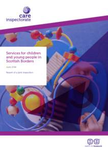 Services for children and young people in Scottish Borders June 2016 Report of a joint inspection
