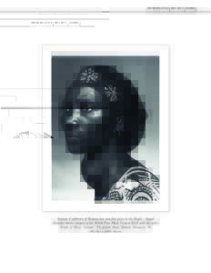 IDD NEWSLETTER  Stephan Vanfleteren of Belgium has won first prize in the People - Staged Portraits Stories category of the World Press Photo Contest 2013 with the series ‚People of Mercy, Guinea‘. The picture shows 