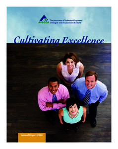 Cultivating Excellence  Annual Report 2008 Annual report.indd 1