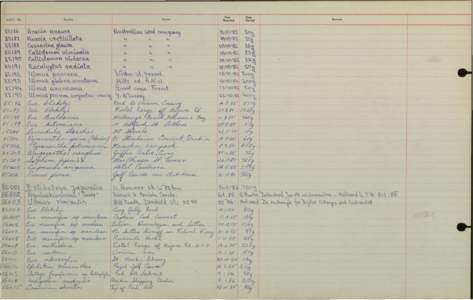 Yarralumla Nursery Ledger 3