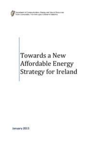 Towards a New Energy Affordability Strategy for Ireland