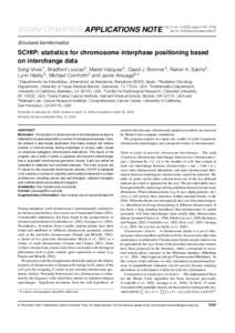 BIOINFORMATICS APPLICATIONS NOTE  Vol. 21 no[removed], pages 3181–3182 doi:[removed]bioinformatics/bti470  Structural bioinformatics