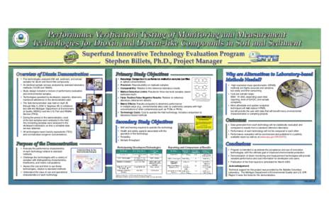 Performance Verification Testing of Monitoring and Measurement Technologies for Dioxin and Dioxon-like Compounds in Soil and Sediment