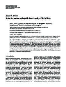 Hindawi Publishing Corporation International Journal of Peptides Volume 2010, Article ID[removed], 10 pages doi:[removed][removed]Research Article
