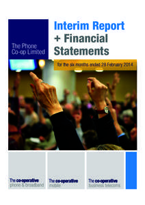 The Phone Co-op Limited Interim Report + Financial Statements