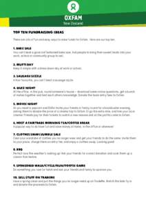 Microsoft Word - Top ten fundraising ideas.doc