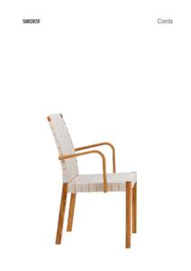 Corda  Corda Stol, karmstol.  Chair, armchair.