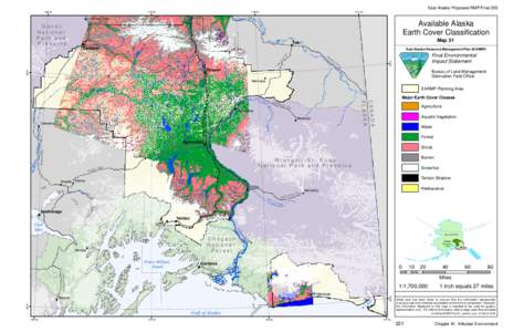 East Alaska Proposed RMP/Final EIS 150°W 147°W  144°W