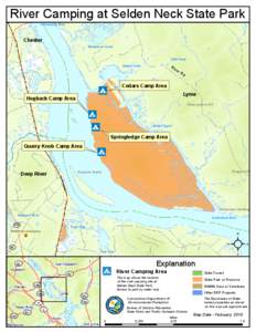 Selden Neck State Park River Camping Map