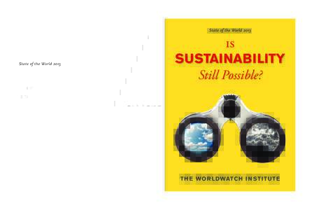 State of the World[removed]is SUSTAINABILITY Still Possible?