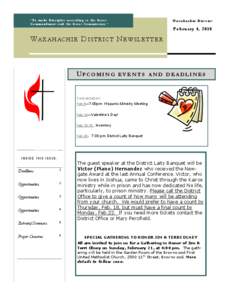 Methodism / Lay speaker / Laity / Waxahachie /  Texas / Clergy / Pastor / Minister / Annual Conference / Christianity / Christian theology / United Methodist Church