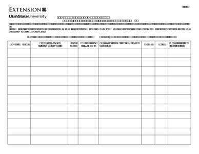 Microsoft Word - Tagging Sheet 2015 Utah State Jr.Livestock Show.doc