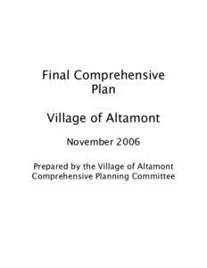 Microsoft Word - Final Comprehensive Plan