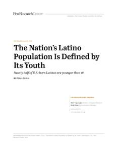 Demographics / Demography / Population / Human geography / Millennials / Generation X / StraussHowe generational theory / Hispanic / Generation / Hispanic and Latino communities in Metro Atlanta / Generation Z