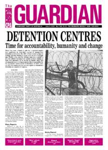 COMMUNIST PARTY OF AUSTRALIA  June[removed]No.1140 $1.50 THE WORKER’S WEEKLY ISSN 1325-295X DETENTION CENTRES