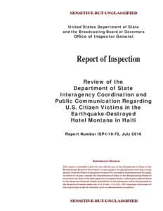 ISP-I[removed]Haiti Earthquake.indd