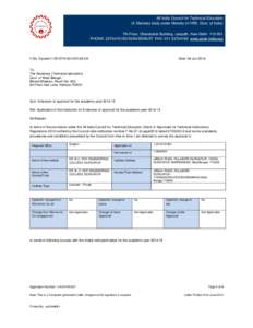 West Bengal / All India Council for Technical Education / Higher education in India / Ministry of Human Resource Development / Dr. B.C. Roy Engineering College /  Durgapur / Durgapur / University Institute of Technology /  Burdwan University / Bengal College of Engineering & Technology / Cities and towns in West Bengal / Education in India / Durgapur /  West Bengal