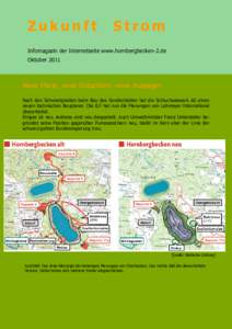 Zukunft  Strom Infomagazin der Internetseite www.hornbergbecken-2.de Oktober 2011