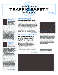 Vol. 16, No[removed]Coping with rising heroin use  Marinette OWI Task Force