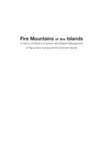 Fire Mountains  of the Islands