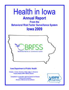 Health in Iowa Annual Report From the Behavioral Risk Factor Surveillance System