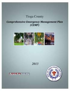 Tioga County Comprehensive Emergency Management Plan (CEMP) 2013