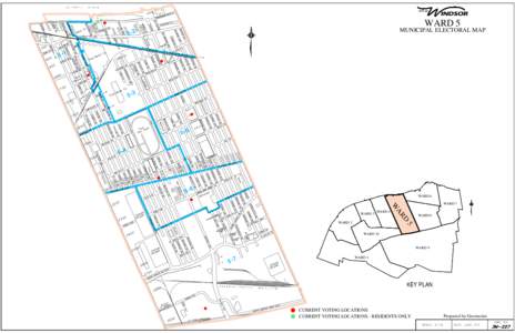 5-8  WARD 5 MUNICIPAL ELECTORAL MAP