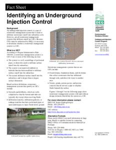 Identifying an Underground Injection Control