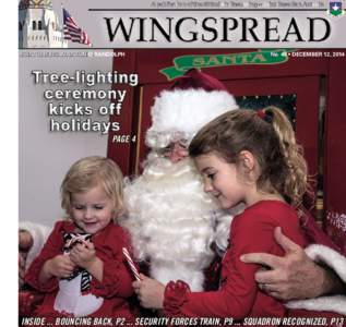 A publication of the 502nd Air Base Wing – Joint Base San Antonio  JOINT BASE SAN ANTONIO-RANDOLPH No. 49 • DECEMBER 12, 2014